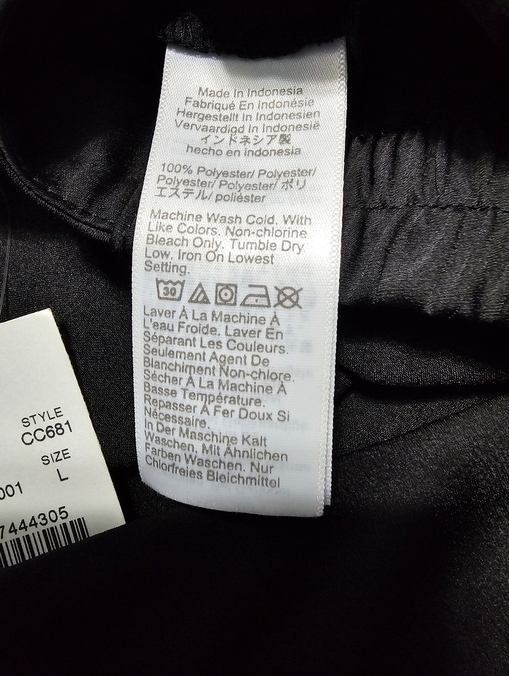 J.Crew Women's Black A-Line Mini Skirt Mininalist Sz Large - Picture 4 of 4